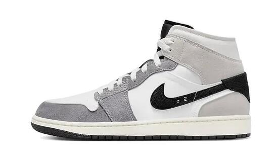Scarpe - lifestyle - mid-top - air jordan 1 mid se - cement grey