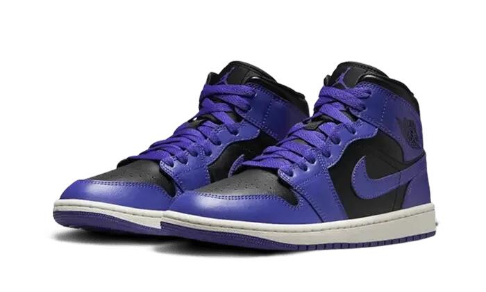 Jordan 1 Mid Purple Black (W) 2/4