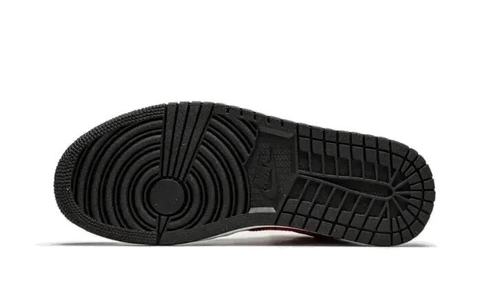 Air Jordan 1 Mid Black Siren Red (W) 4/4