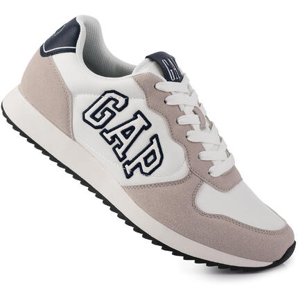 Męskie buty sneakersy sportowe białe GAP NASHVILLE ARCH LOGO