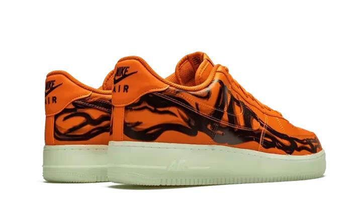 Air Force 1 Low Orange Skeleton Halloween (2020) 3/4