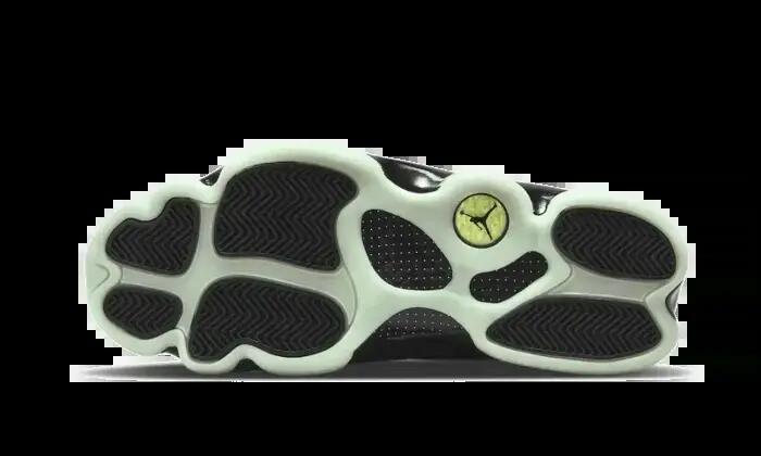 Schoenen - basketbal - air jordan 13 low - laag - gerstgroen/zwart 3/3