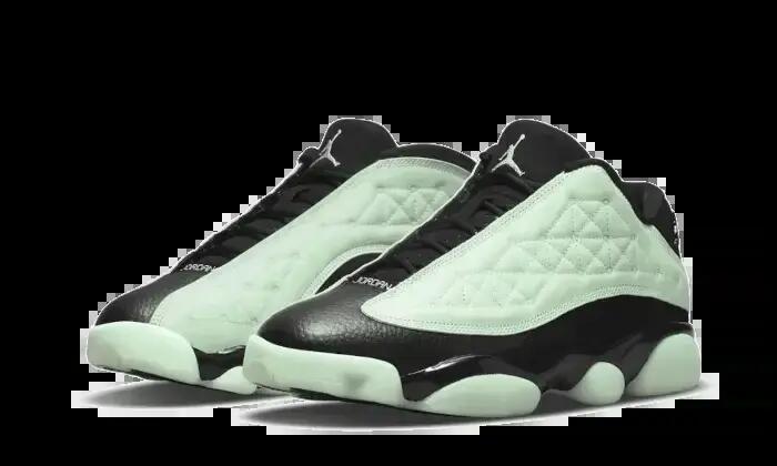 Schoenen - basketbal - air jordan 13 low - laag - gerstgroen/zwart 2/3