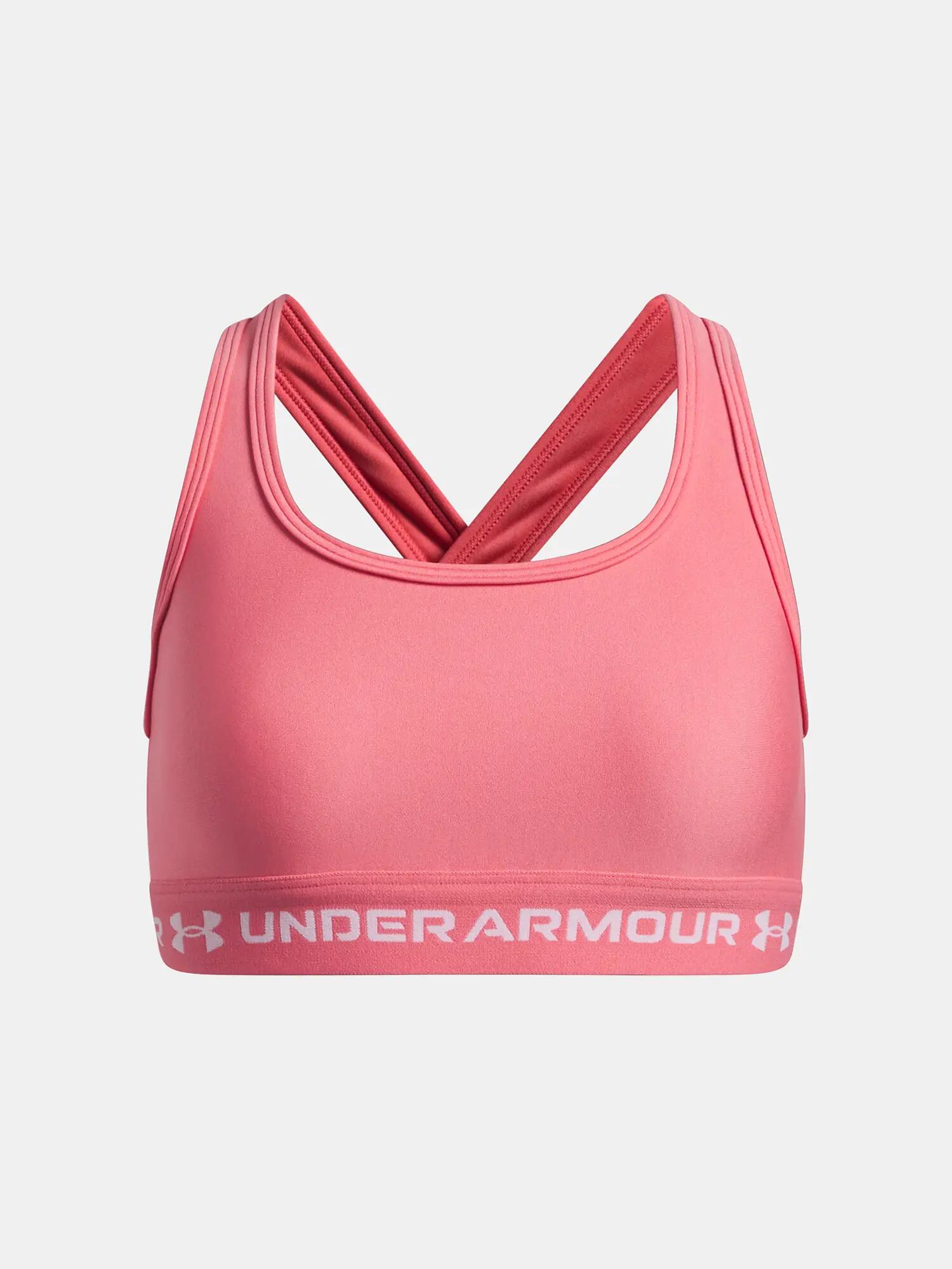 Lány melltartó Under Armour G Crossback Bra-PNK 1/2