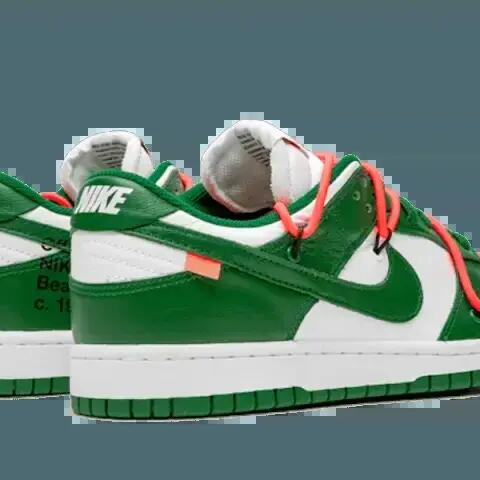 Nike Dunk Low Off-White Pine Green - Decathlon