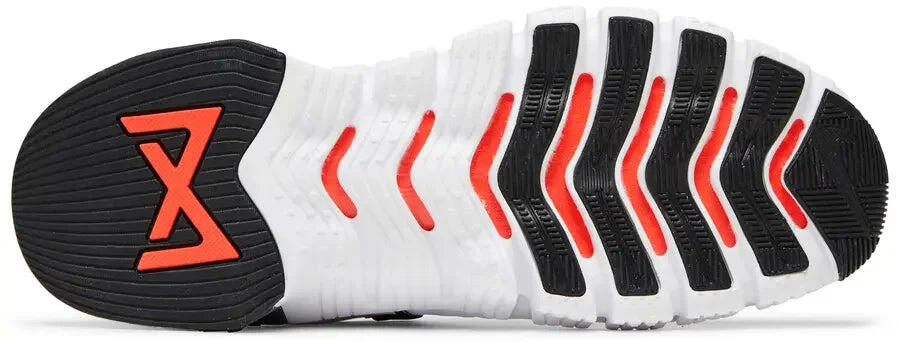 Nike Free Metcon 5 White Bright Crimson 3/5