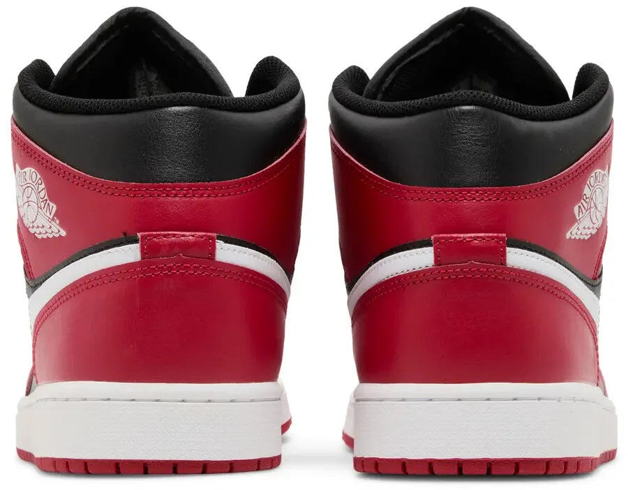 Jordan 1 Mid Gym Red Black White (2024) 4/5