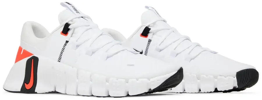 Nike Free Metcon 5 White Bright Crimson 5/5
