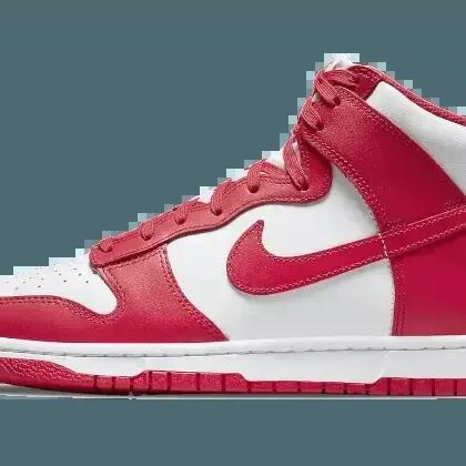 Men - Lifestyle - Shoes - High-top, Retro Dunk High - University Red/White