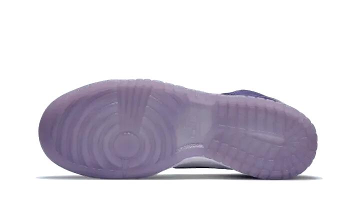 Unisex - schuhe - high-top dunk high sp - weiß/varsity purple 3/5