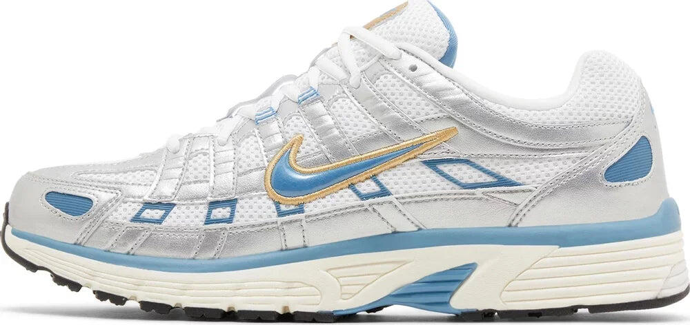 Nike P-6000 Metallic Silver Aegean Storm 2/5