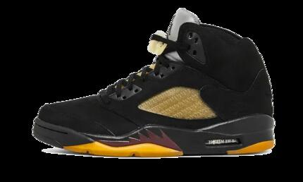 Zapatillas - Baloncesto - Jordan 5 A Ma Maniére - Negro/Burdeos