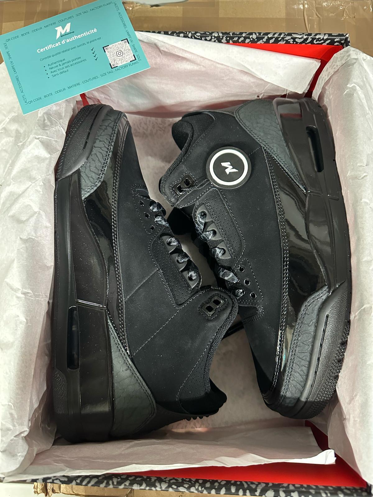 Air Jordan 3 Retro Black Cat 2/6