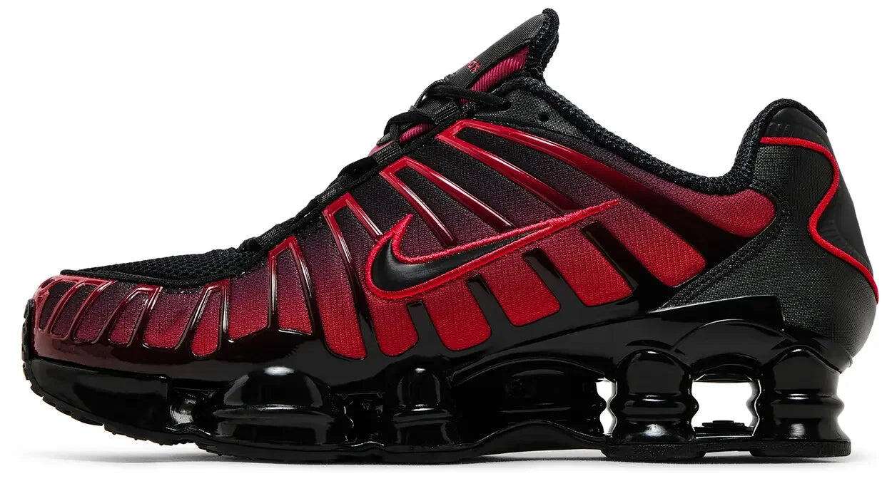 Nike Shox TL Black University Red Gradient 1/5