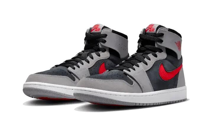 Zapatillas - Baloncesto - Alta Zoom Air - AJ1 CMFT - Negro/Rojo 2/3