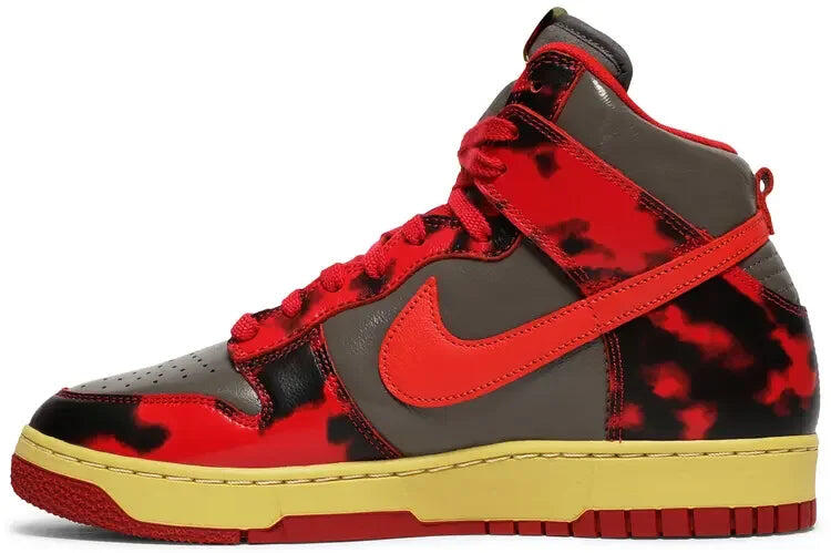 Nike Dunk High 1985 Red Acid Wash 2/5