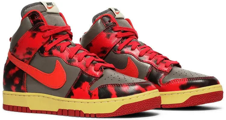 Nike Dunk High 1985 Red Acid Wash 5/5