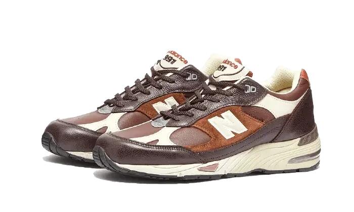 New Balance 991 Made In UK French Roast 2/3