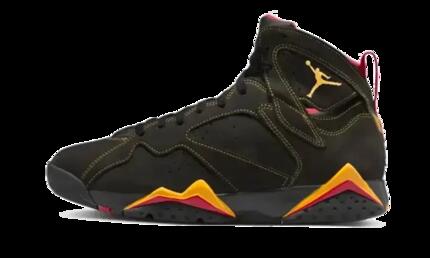 Zapatillas - Baloncesto - Air Jordan 7 Retro - Negro/Citrus