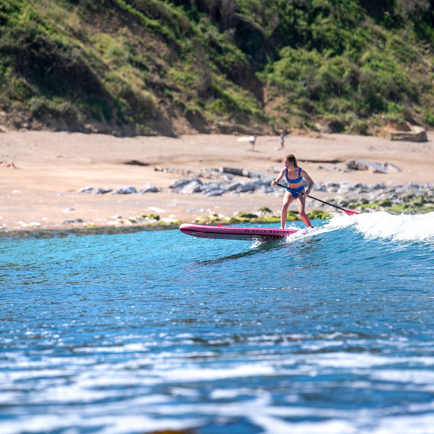 Deska Sup Aqua Marina Coral Raspberry 10'2" + Wiosło 2w1 Dual-Tech 23 7/7