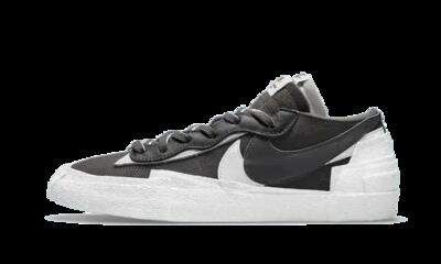 Schoenen - sneakers - unisex - sacai - lage, comfortabele - iron grey.
