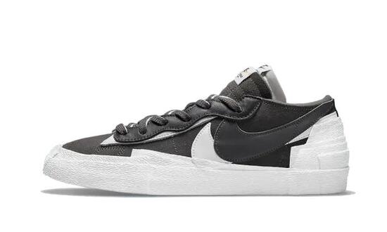 Calzado - Lifestyle - Bajo - Blazer Low Sacai - gris/blanco