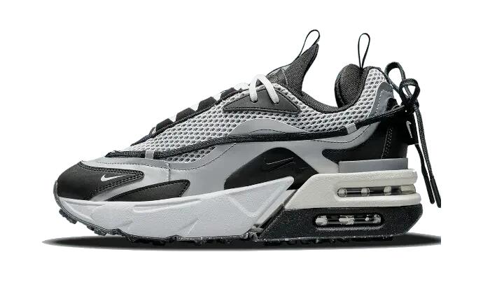 Nike Air Max Furyosa Silver and Black 1/3