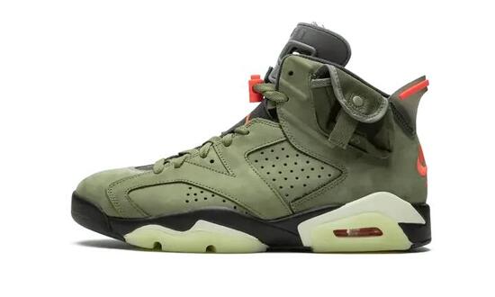 Zapatillas - Baloncesto - Air Jordan 6 - Medium Olive/Black