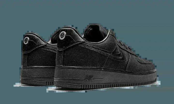 Zapatillas - Bajas, todo tiempo - Air Force 1 Low Stussy - Negro 3/7