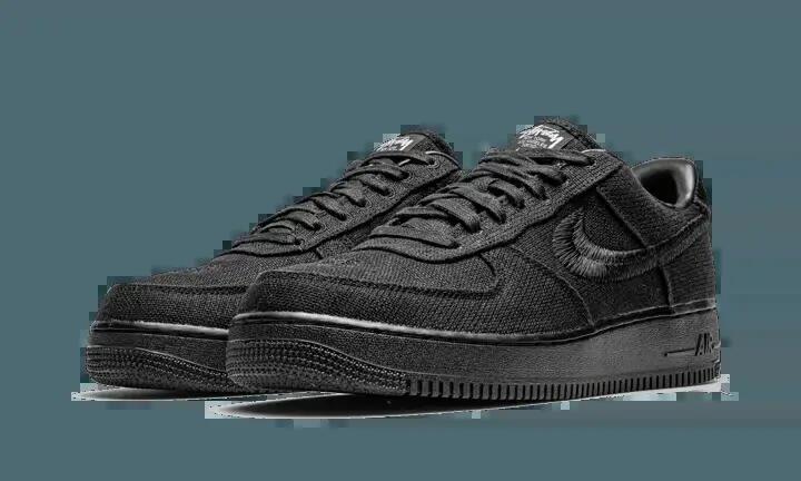 Zapatillas - Bajas, todo tiempo - Air Force 1 Low Stussy - Negro 2/7