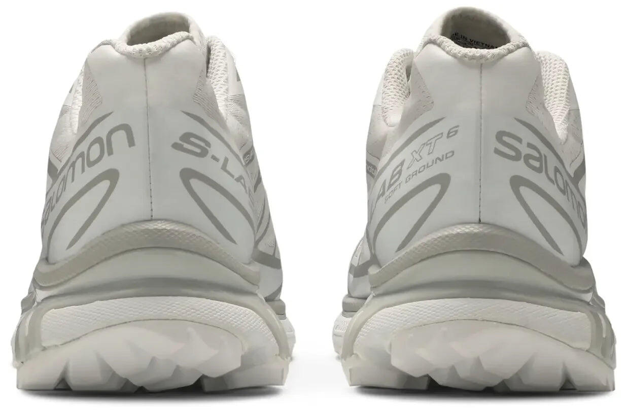 Salomon XT-6 White Lunar Rock 4/5