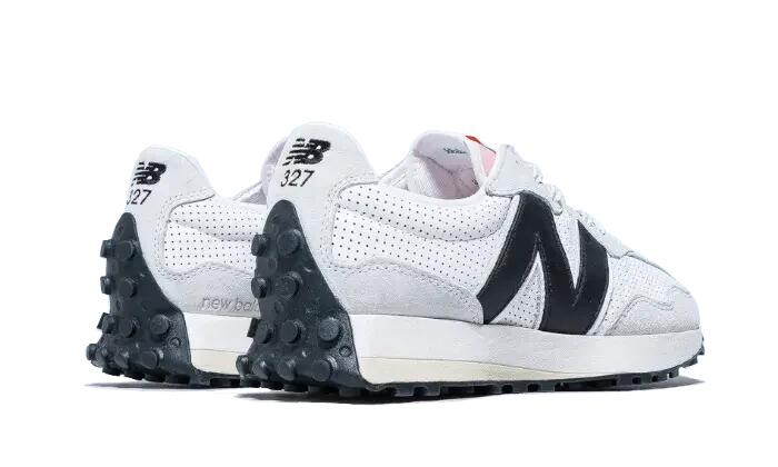 New Balance 327 Casablanca Black Logo 3/4