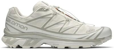 Schoenen - trail - heren - xt-6 - gedempt, stabiel, quicklace - white lunar rock