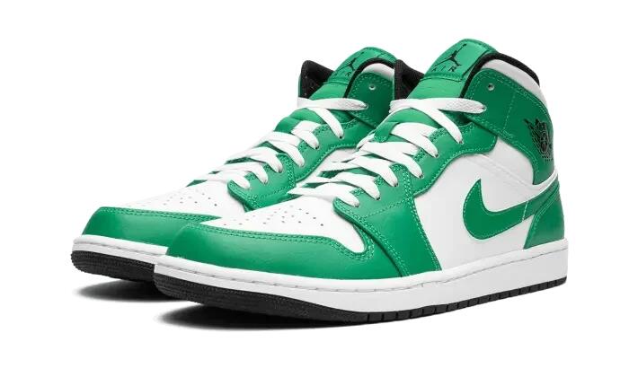 Jordan 1 Mid Lucky Green 2/4