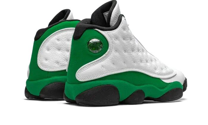Air Jordan 13 Lucky Green 3/4