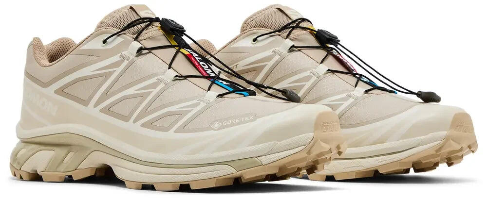 Salomon XT-6 Gore-Tex Oxford Tan Almond Milk 5/5
