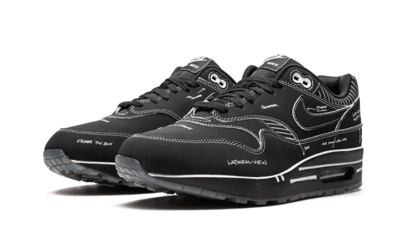 Nike Air Max 1 Tinker Sketch to Shelf Black 2/4