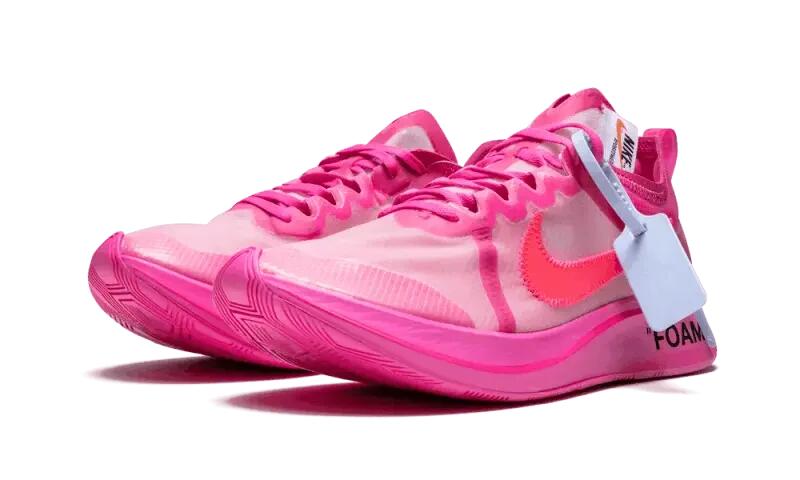 Nike Zoom Fly Off-White Tulip Pink 2/4