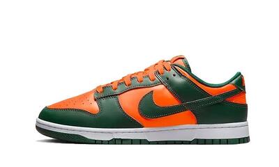 Sportschoenen dunk low retro miami hurricanes