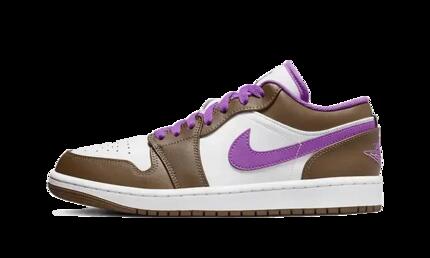 Zapatillas - lifestyle - air jordan 1 low - palomino/wild berry