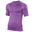 Mens Sports Base Layer Short Sleeve TShirt (Purple)
