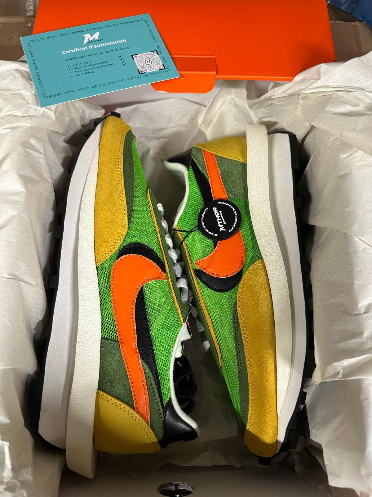 Nike LD Waffle sacai Green Gusto 2/7
