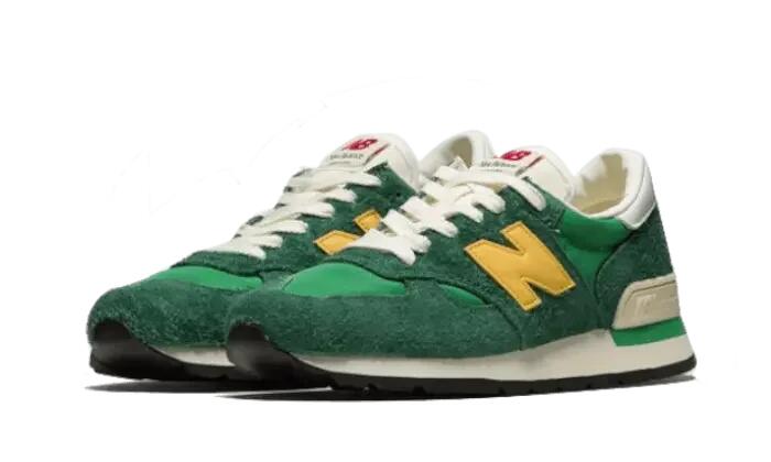 New Balance 990 V1 Made In USA Green Gold 2/4