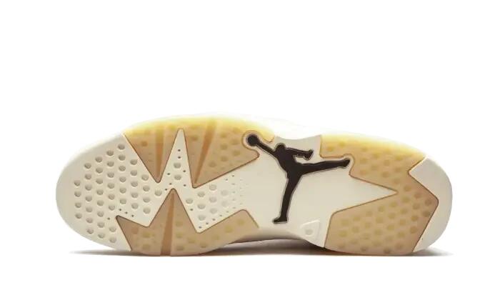 Air Jordan 6 Retro Quai 54 Sail Black (2020) 4/4