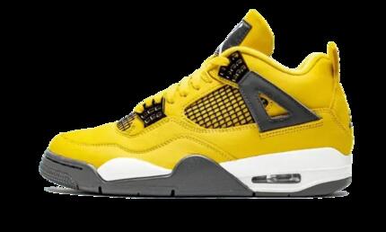 Zapatillas - Baloncesto - Air Jordan 4 Tour Yellow - Blanco/Negro