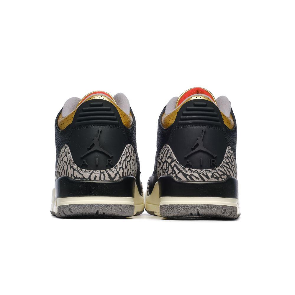 Jordan 3 Retro Black Cement Gold (Women's) 5/5