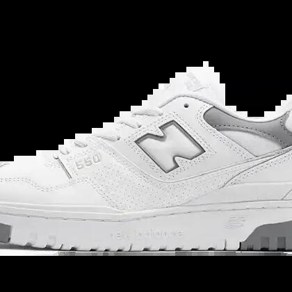 Leisure shoes - Low-top leather - New Balance 550 - White/Grey