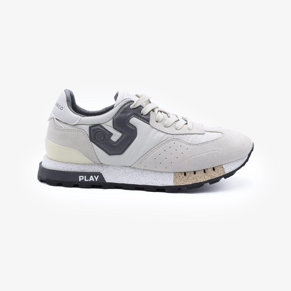 Zapatillas Nances gris claro y gris oscuro 3/6