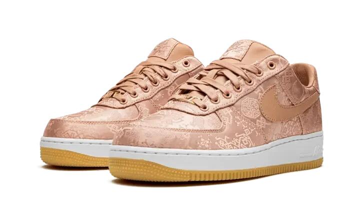 Nike Air Force 1 Low CLOT Rose Gold Silk 2/4