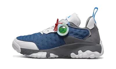 Schoenen - lifestyle - air jordan delta 2 clot - wit/blauw